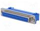 Connector D-Sub - Connector D Sub female PIN 37 IDC for ribbon cable crimped