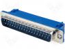 DSF37LC - Connector D Sub male PIN 37 IDC for ribbon cable crimped