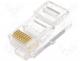 EMP881AF200 - Connector RJ45 plug PIN 8 Contacts phosphor bronze UL94V 2