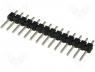 Pin header pin strips male PIN 14 straight 2.54mm THT 1x14
