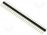 Pin header pin strips male PIN 30 straight 2.54mm THT 1x30