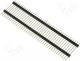 Pinhead - Pin header pin strips male PIN 40 straight double deck THT