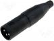 AC3MMCP - Plug XLR professional male 3pin