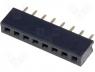Pinhead - Socket pin strips female PIN 8 straight 2mm THT 1x8