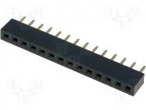  - Socket pin strips female PIN 14 straight 2mm THT 1x14