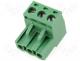 Terminal Blocks - Pluggable terminal block plug female 2.5mm2 5.08mm on cable