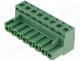 Terminal Blocks - Pluggable terminal block plug female 2.5mm2 5.08mm on cable