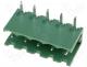 Pluggable terminal block socket male 5.08mm THT ways 5 15A