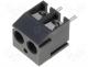 Terminal Blocks - Terminal block angled 0.5mm2 3.81mm THT screw terminals 10A