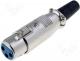  AV - Plug XLR female for cable 3pin