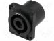  AV - Socket SPEAKON panel mounting 4pin