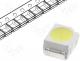 LED SMD 3528 PLCC2 white 1300 1600mcd 120°