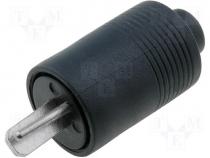 LC-001 - Loudspeaker plug straight soldered