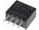 DC-DC Converter - Converter DC/DC 1W Uin 5V DC 30mppm/C 100kHz SIL4PIN 75Vpp