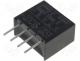 DC-DC Converter - Converter DC/DC 1W Uin 12V DC 30mppm/C 100kHz SIL4PIN 75Vpp