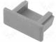 Snap hole plug for OF-PROFMICxxx profiles