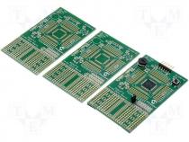 Prototype board for Microchip kits PICkit 2&3 ICSP