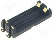 KEYS1022 - Holder Size AAA, R3 Mounting SMT Batt.no 2