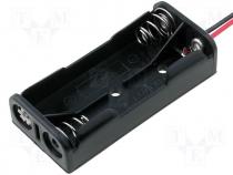 Holder Size AAA, R3 Mounting panel mounting Batt.no 2