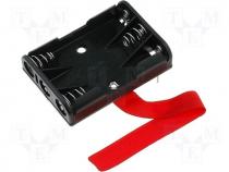 Battery Holder - Holder Size AAA, R3 Mounting PCB Batt.no 3