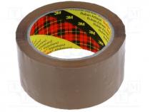   - Packing tapes, L 66m, Width 48mm, Colour  brown