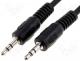 Cable assemblies - Cable Jack 3.5mm plug both sides 1.5m stereo