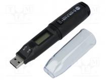 Logger  temperature and humidity, LCD, -35÷80C, 0÷100%RH