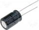 Capacitor electrolytic THT 1000uF 25V O10x16mm Pitch 5mm