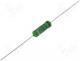 Resistor - Resistor  wire-wound, high voltage, THT, 24, 2W, 5%, Ø5.5x16mm