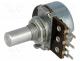 PRP185-470K-A - Potentiometer  shaft, single turn, 470k, 200mW, 30%, THT, 6mm