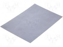 Thermoconductive silicone - Thermally conductive pad silicone rubber L 220mm W 150mm