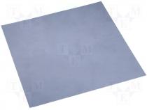 SILI300X300-G - Thermally conductive pad silicone rubber L 300mm W 300mm