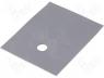 SMICA-SOT93 - Thermally conductive pad silicone SOT93/TOP3 0.4K/W L 24mm
