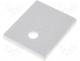 Thermally conductive pad ceramic TO218 TO247 L 21mm W 25mm