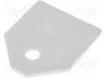 AOS3P - Thermally conductive pad ceramic TO3P L 17.5mm W 20.5mm