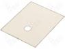 Heatsinks - Thermally conductive pad mica SOT93/TOP3 0.8K/W L 25mm