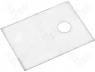 Heatsinks - Thermally conductive pad mica TO220 1.2K/W L 18mm W 13mm