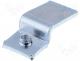 Heatsinks - Clamping part for transistors zinc plated steel