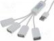 A-USB-HUB4N - Hub USB, USB 2.0, PnP and Hot Swap, Number of port 4, 480Mbps