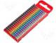 WIC1-0-9 - Markers for cables and wires polyamide 40....85C 2mm....2.8mm