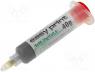 Paste, Sn96,5Ag3Cu0,5, lead free, syringe, 25....45um, 40g, 217C, 15%