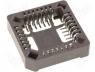 PLCC socket - Socket PLCC PIN 28 SMD phosphor bronze tinned 1A
