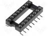 SMD IC socket - Socket DIL PIN 16 7.62mm SMD Contacts copper alloy 0÷85°C