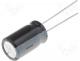 Capacitors Electrolytic - Capacitor electrolytic THT 220uF 63V Ø10x16mm Pitch 5mm ±20%