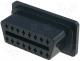 Connector diagnostic OBD II female PIN 16