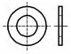 B8/BN1074 - Washer, round, M8, D=16mm, h=1.6mm, polyamide, DIN 125A, BN 1074