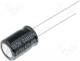 KM470/16 - Capacitor electrolytic THT 470uF 16V Ø8x12mm Pitch 3.5mm