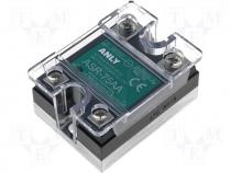 ASR-75AA - Relay solid state Ucntrl 80÷280VAC 75A 24÷280VAC Series ASR