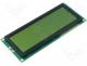 RC2004C-YGN-ESX - Display LCD alphanumeric STN Positive 20x4 green