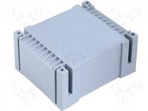 Encapsulated mains transformer, 24VA, 230/115/2x9V